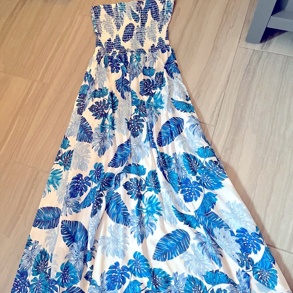 Shorebrand halter dress